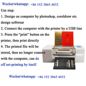 Machine d'impression numérique à feuille d'or AMD360D format A3 / Machine de gaufrage à chaud / Imprimante à feuille pour cartes d'invitation de mariage - Product Image 3