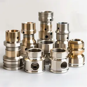 Tùy Chỉnh OEM Chính Xác CNC Tự Động Máy Tiện Nhôm Brass Thép Không Gỉ Chuyển Phần Pin Và Trục Các Bộ Phận