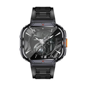 2.0 "TFT AMOLED montre intelligente 410mAh batterie BT appel surveillance de la santé étanche hommes Sports de plein air Smartwatch avec lampe de poche - Product Image 1