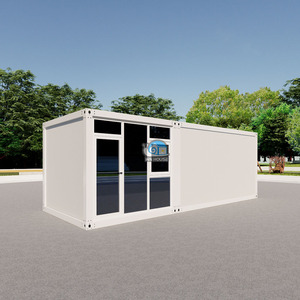 Contenitore Mobile prefabbricato piatto con wc rimovibili contenitori di stoccaggio residenziale rimovibili - Product Image 2