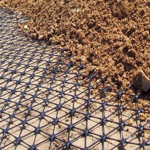 PP ba trục <span class=keywords><strong>geogrid</strong></span> tx130 tx140 tx150 TX160 tx170 cho đường cao tốc đường sắt đất củng cố tầng hầm gia cố <span class=keywords><strong>geogrid</strong></span> geomalla - Product Image 1