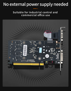 การ์ดจอกราฟิก GPU Geforce GT610 2GB GDDR3 VGA รุ่นใหม่ ขายส่ง กำลังไฟ 35W 64 บิต สำหรับพีซี - Product Image 3
