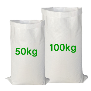 Hot Người Bán Trắng Đồng Bằng <span class=keywords><strong>PP</strong></span> Dệt Túi 25Kg 50Kg 100Kg Rỗng Nông Nghiệp Bao Tùy Chỉnh In Ấn Có Sẵn Cho Hạt Giống Ngô Bột Gạo - Product Image 2