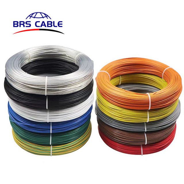 High Temperature Fluoroplastic Wire Cable FEP Standard1331 Standard1332 10 12 14 16 18 20 22 24 26 28 30 Gauge AWG Electrical FEP Wire Cable