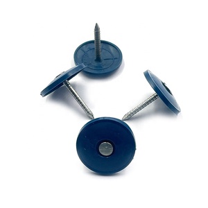 Clous à tête plastique zingués à tête parapluie avec anneau de fixation, type populaire sur le marché d'Asie du Sud-Est - Product Image 6
