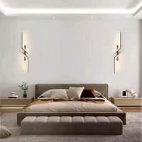 Lámpara de Pared LED Moderna y Creativa, Minimalista, para Dormitorio, Cabecera, Sala de Estar, TV, Sofá, Fondo de Pared