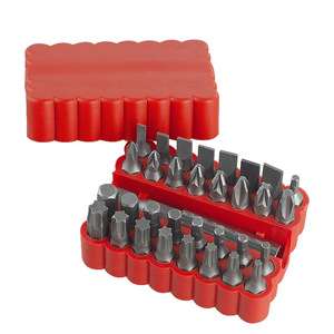 33Pcs Solid And Hollow <b>Screwdriver</b> <b>Bit</b> <b>Set</b> 6Mm 1 4In Steel Magnetic For Electric <b>Screwdriver</b> Pneumatic Tools Accessories - Product Image 2