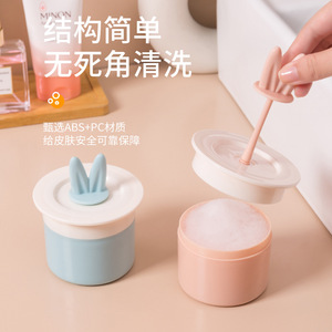 Creative Mousse Facial Cleanser Foamer Manual Portable Face Wash Foamer Shower Gel Shampoo Foaming Bottle - Product Image 3