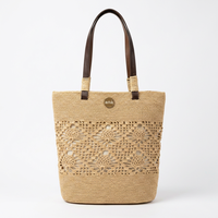 Ensemble sac fourre-tout de luxe en raphia et chapeau de soleil à large bord pour femme, avec décoration en ruban tressé, fermeture éclair, idéal pour la plage, les voyages, les fêtes et les activités de plein air