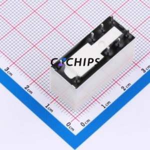 HF115F-A/230-2ZS4AF Power Relay DIP,12.7x29mm Relay 230V 2 Changeover: 2C (DPDT-Changeover)::: 8 8A-250VAC - Product Image 2