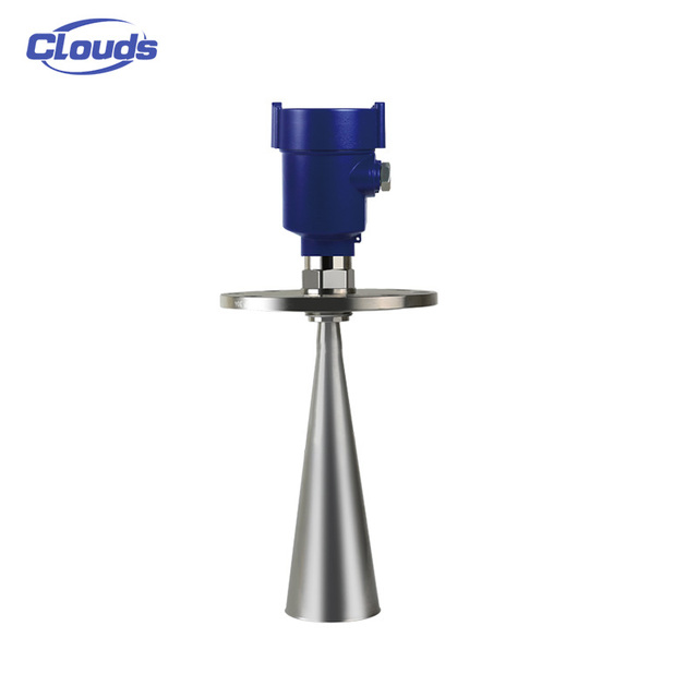 Clouds Radar Level Meter 26GHz Non-Contact IP67 High Quality 3mm Accuracy 4-20mA/RS485 Output