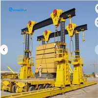 Nouvelle grue portique hydraulique électrique de 600 tonnes pour levage de bateaux, avec moteur, engrenage, roulement et PLC