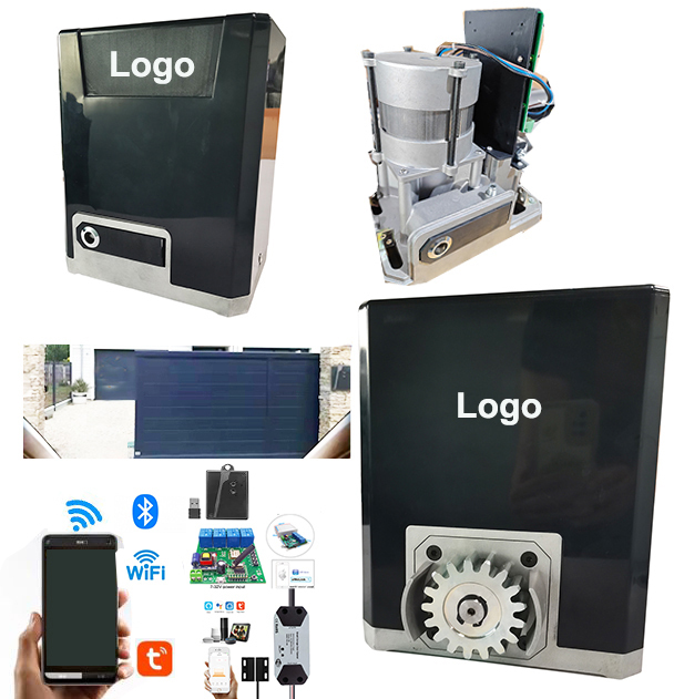 Hot Selling Heavy Wight 300Kg Sliding Automatic Gate Opener Support Tuya Wifi Car Usb Smart Android or Ios Phones App Control