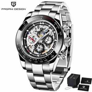 ลดราคา! นาฬิกา PAGANI DESIGN รุ่น 1653 แฟชั่นใหม่ล่าสุด ระบบออโตเมติก โครงกระดูก สำหรับผู้ชาย ขนาด 42 มม. ตัวเรือนสแตนเลส กันน้ำ ปี 2025 - Product Image 1