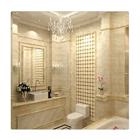 Dalles et carreaux de marbre Amasya brecia beige pour l'exportation