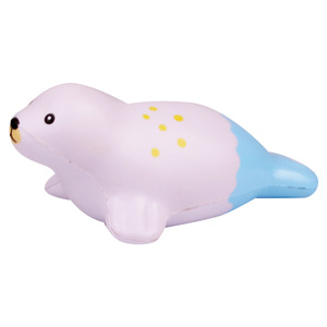 Pu Foam Cartoon Seal <b>Squishy</b> Toy 2 To 4 Years Unisex Fidget Toy - Product Image 3