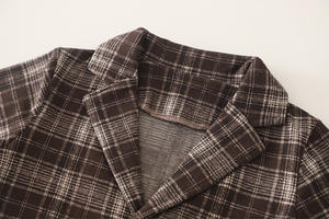 Ensemble de costume à carreaux pour bébés garçons, 3 pièces, Blazer, pantalon, T-Shirt à manches longues avec imprimé nœud papillon, <span class=keywords><strong>tenue</strong></span> formelle - Product Image 3