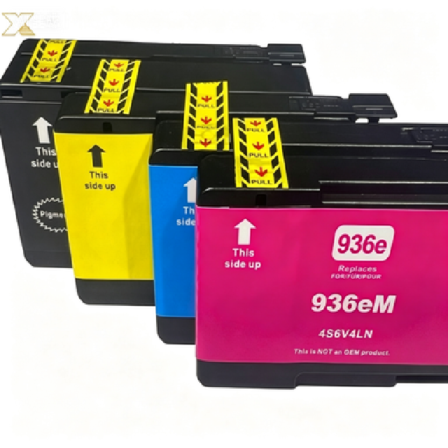 YUXIN Compatible InkMax 936em Ink Cartridge for HP 936em Pigment Ink for HP OfficeJet Pro Home Office Inkjet Printers
