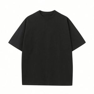 Custom Embroidery Printing Men's T-Shirt 270g Cotton Crew Neck Short <b>Sleeve</b> Plus Size Loose Trend T-Shirts - Product Image 5