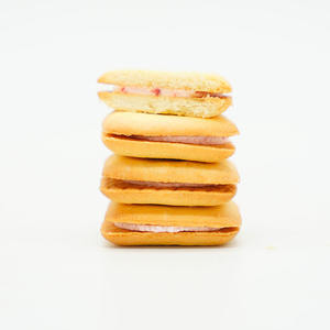 Galletas Sándwich de Fresa Liofilizadas al por Mayor, 150g, Caja Personalizada, Alta Calidad, Regalo Festivo, Delicioso Sabor a Fruta - Product Image 3