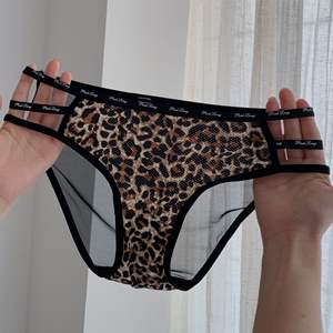 Sensual Wild Cat Leopard Print Ropa interior para mujeres, Lacy Fashion Plus Size Ladies - Product Image 3