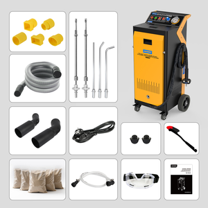 เครื่องทำความสะอาดคาร์บอนในเครื่องยนต์ AUTOOL HTS728 1400W แบบพ่นทรายวอลนัท สำหรับช่องรับอากาศและห้องเผาไหม้ HTS728 Walnut - Product Image 6