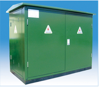Bobine électrique extérieure de sous-station préfabriquée compacte industrielle de transformateur en trois phases