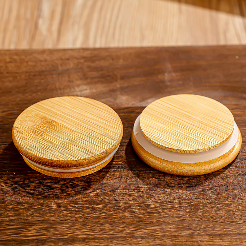 Coperchio di bambù marrone