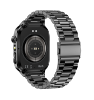 Reloj Inteligente con ECG, Monitor de Frecuencia Cardíaca, Oxígeno en Sangre y Sueño, Smartwatch con Llamadas Bluetooth para Personas Mayores, Fitness y Actividades al Aire Libre