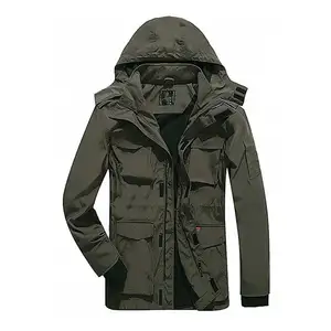 American Outdoor Clothing chaquetas impermeables para exteriores con capucha, hombre