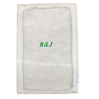 Filtre à air en panneaux de polyester sur mesure, directement de l'usine, avec cadre métallique, média filtrant en polyester, G3 G4 MERV8