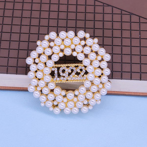 Letras de Metal de <span class=keywords><strong>gran</strong></span> calidad, cristales brillantes, perlas, diseño de flores, letras sociales griegas, Sigma, Gama, Rho, Club, 1922 pines - Product Image 6
