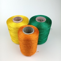 Fil à broder en viscose de soie pour accessoires de point de croix faits à la main avec motif teint pour la couture, le tissage et le tricot