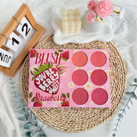 Palette de maquillage tout-en-un style livre : fards à paupières + blush + illuminateur + contour – Cosmétiques multicolores en gros – Paletas de Sombras