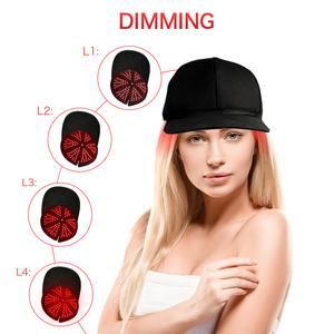 Bateria embutida Red Light Therapy Hat 1050nm Tampa de terapia de luz infravermelha Capacete de terapia de luz LED - Product Image 3