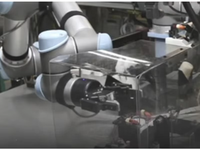 Le robot UR15 à grande vitesse pour environnements étroits doté d'un noyau de moteur à vitesse maximale de 5 m/s, charge utile de 17.5kg