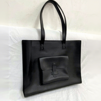 Jacksonbag Sac fourre-tout en cuir PU de luxe Doublure en toile Grand design simple personnalisé Jiesheng Maroquinerie