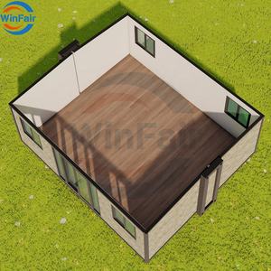 WinFair 20Ft Plegable Paraguay Prefabricado Casa Modular Prefabricada Casas Contenedor Granny Flats en <span class=keywords><strong>Puerto</strong></span> <span class=keywords><strong>Rico</strong></span> Bajo Costo - Product Image 1