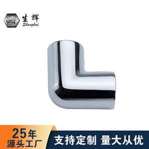 316 Stainless Steel Elbow 90 Degree Connector 22mm 25mm 30mm 32mm 38mm Mirror Polished For Marine <b>Yacht</b> Boat Accessories - Product Image 2