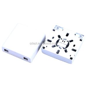 Ftth-caja de terminales de fibra óptica, panel de pared de <span class=keywords><strong>2</strong></span> puertos 86, <span class=keywords><strong>2</strong></span> núcleos para interior SC, 86 roseta de x 86mm, placa facial montada en la pared sc, coleta de 0,9mm - Product Image 4