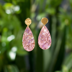 Boucles d'oreilles pendantes tendance E350-E200-0179F - Product Image 3