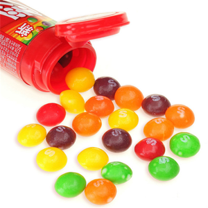 professional supplier new design multi-colored coated hard candy