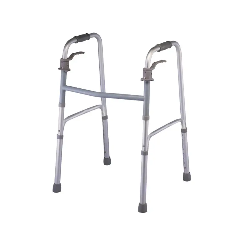 Kaiyang KY964L bacak yaralanmaları insanlar ve yaşlı cep hafif yürüyüş çerçeveleri tekerlekli katlanabilir yürüme yardımcısı alüminyum yürüteç