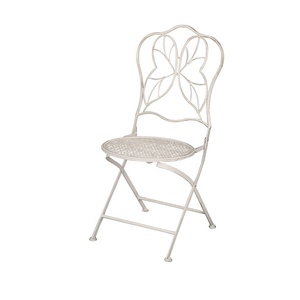 Mesa y silla de hierro forjado plegable para Patio, conjunto de bistró moderno para jardín, Patio y terraza, venta al por mayor, novedad de <span class=keywords><strong>2022</strong></span> - Product Image 4