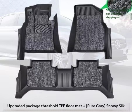 Coussinet de pied de seuil de sac tpe de qualité originale] gris xuenis