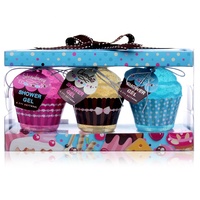 Bombe de bain, Logo personnalisé, ensemble de mini bonbons, nouveauté, cupcake, pour enfants, avec boîte, pièces