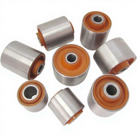Bouchons métalliques moulés en polyuréthane (PU) en gros, amortisseurs anti-collision résistants à l'ozone pour l'automobile 55 ShA
