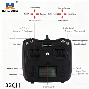 Nouvelle Excavatrice RC <span class=keywords><strong>Huina</strong></span> 1580 Améliorée, Modèle <span class=keywords><strong>Huina</strong></span> <span class=keywords><strong>580</strong></span>, Échelle 1:14, 23 Canaux, Entièrement en Métal – Produit Phare 2026 - Product Image 5