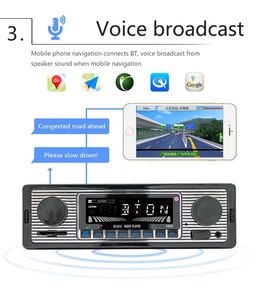 Henmall Radio de Coche 1Din 12V-24V Clásico con FM, USB, AUX, Bluetooth, Reproductor <span class=keywords><strong>MP3</strong></span>, Estéreo, Grabadora y Transmisor FM Promocional - Product Image 6