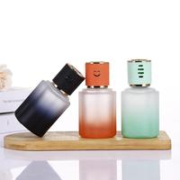 Bouteille diffuseur en verre dépoli vide de 120 ml de haute qualité pour voiture, bouteille d'aromathérapie sans flamme, décoration, nouveau design